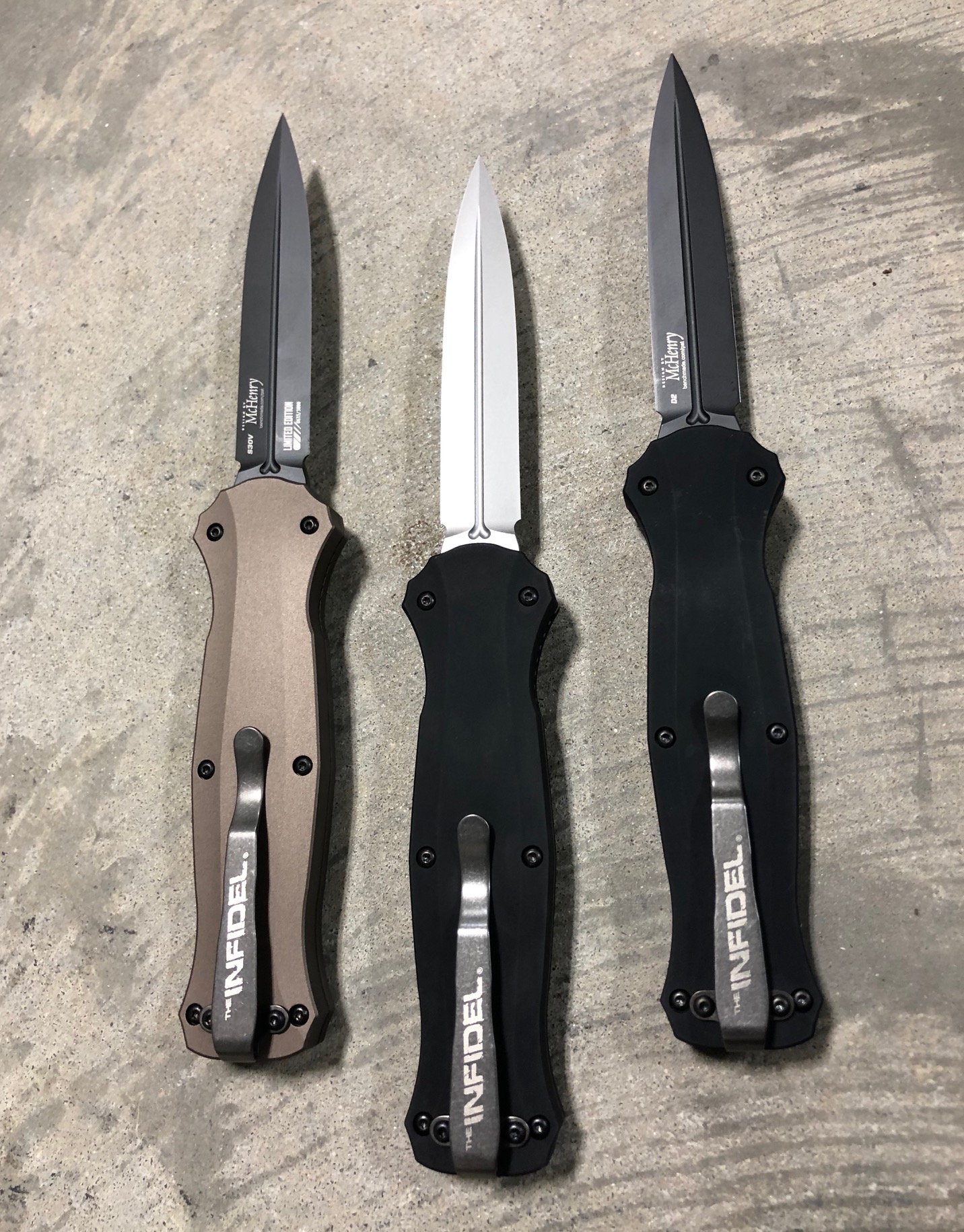 BENCHMADE INFIDEL SERIES - THE ULTIMATE IN OTF KNIVES
