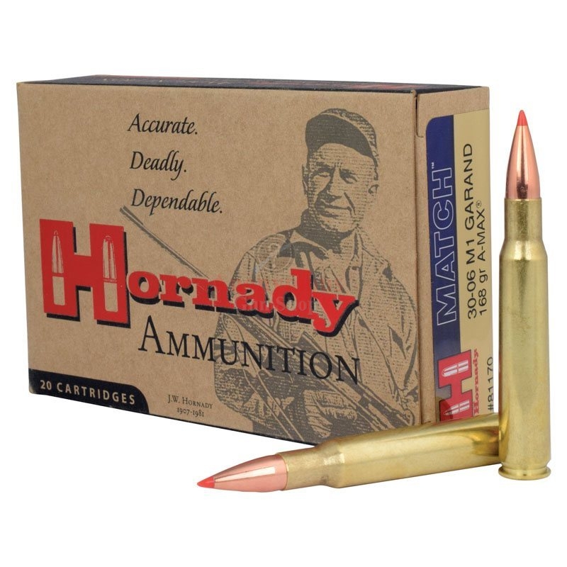 Hornady Vintage Match Ammunition 30-06 Springfield (M1 Garand) 168 Grain ELD Match Box of 20</a>
          </div>
      </div>
      <div class=