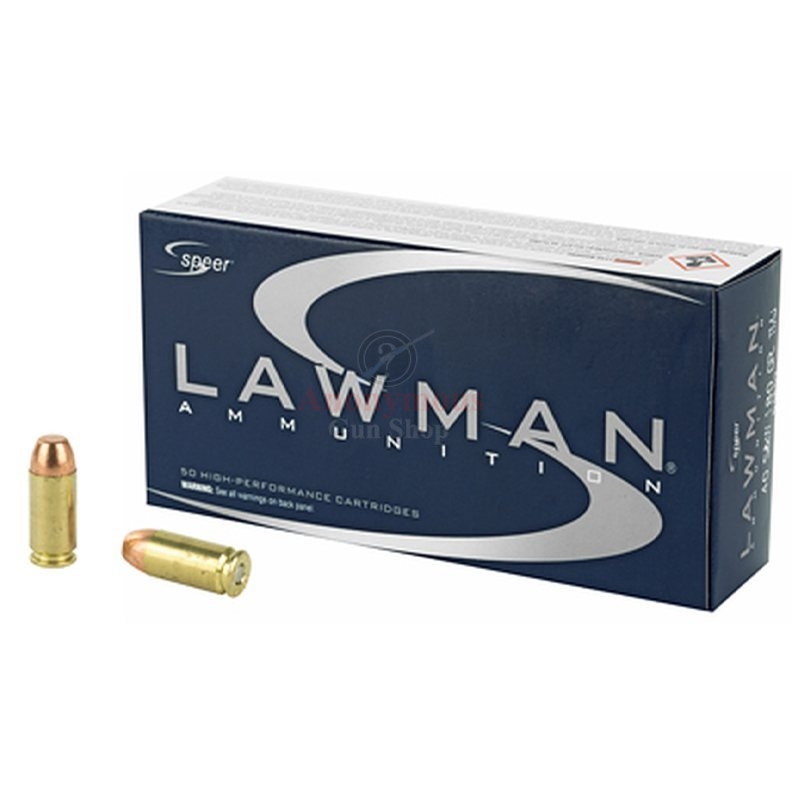 Speer Lawman Ammunition 9mm Luger 124 Grain Full Metal Jacket