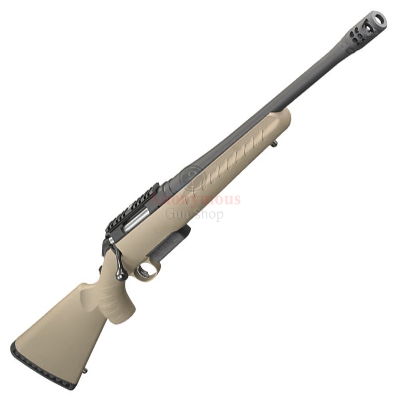 RUGER AMERICAN RANCH RIFLE, 450 BUSHMASTER, 36, Single-Stack, Rifle 