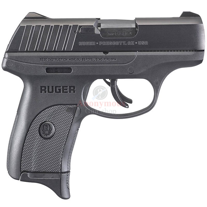 Ruger EC9s 9mm Black/Blued 1-7rd Mag NIB 13213